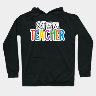 Rainbow STEM Teacher Hoodie